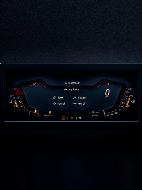 Sistema Track Apps, conoce el desempeño de tu vehículo deportivo Ford Mustang Dark Horse 2026