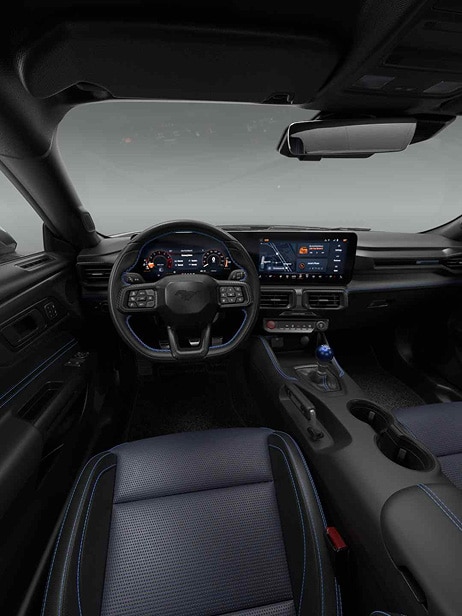 Vehículo deportivo Mustang Dark Horse 2026, mantén todo bajo control gracias a su tecnología