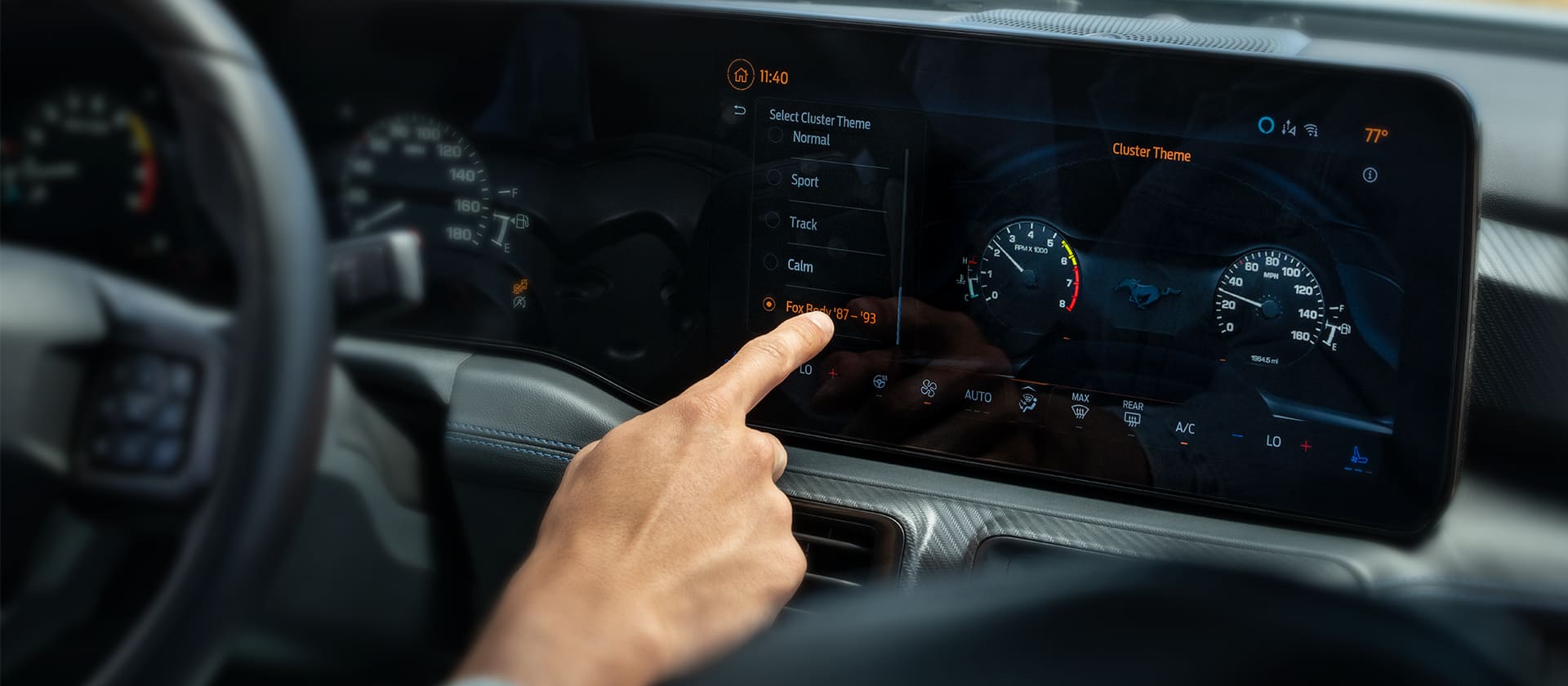 Ford Mustang 2025 en Puerto Rico con tecnología de control de velocidad adaptable inteligente