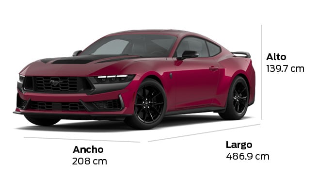 Ford Mustang GT 2025, consulta sus especificaciones y datos técnicos, disponible en Puerto Rico