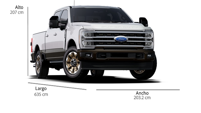 Ford Super Duty F250 King Ranch 2025, consulta sus datos técnicos, disponible en Puerto Rico
