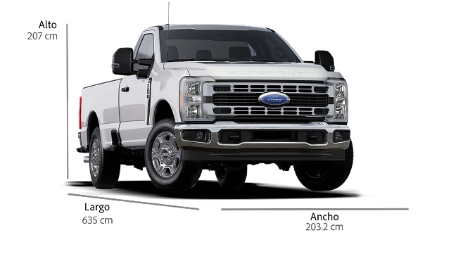 Ford Super Duty F250 XLT 2025, consulta sus datos técnicos, disponible en Puerto Rico