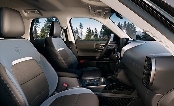 Ford Bronco Sport 2025 allows easy cleaning of interiors, thanks to its materials
