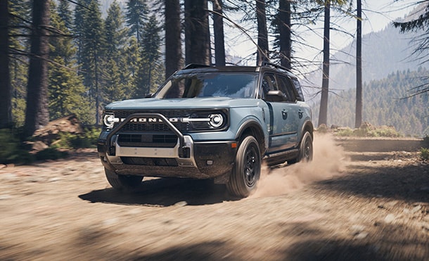 Ford Bronco Sport 2025, available in Puerto Rico, with SYNC4 screen and operating system