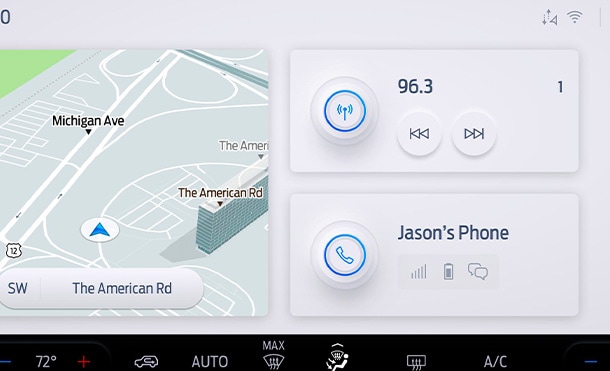 2025 Ford Bronco Sport allows you to link your phone to the vehicle and control functions