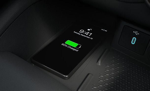 2025 Ford Bronco Sport allows you to charge devices via smart USB