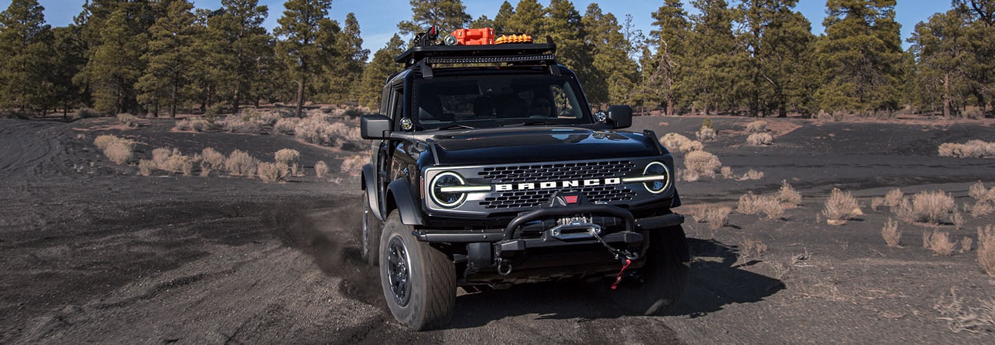 Sasquatch Package, available to equip your 2025 Ford Bronco in Badlance and Wildtrak versions