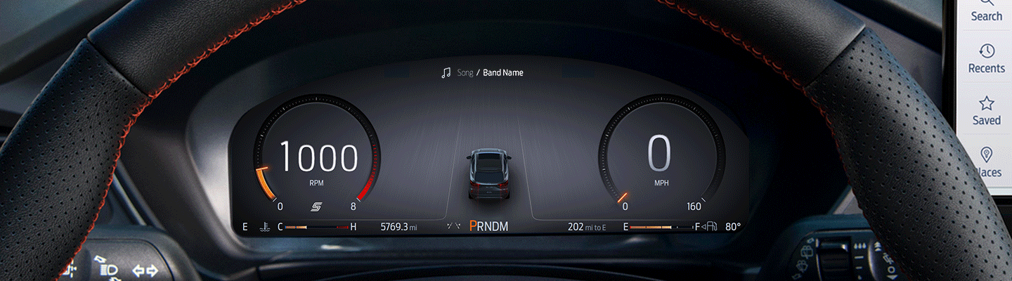 2023 Ford Escape Hybrid with 4 Selectable Drive Modes: Normal, Eco, Slippery Floor and Sport