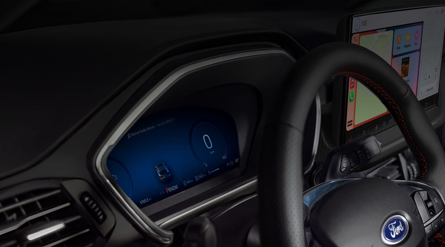 Ford Escape 2025 features 12 and 13-inch screens to control functions
