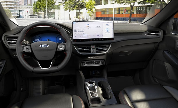 Ford Escape 2025 has curved screen with SYNC4 for function control