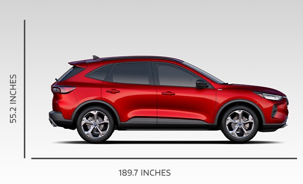 Learn about the height, width, and length of Ford Escape 2025, available in Puerto Rico
