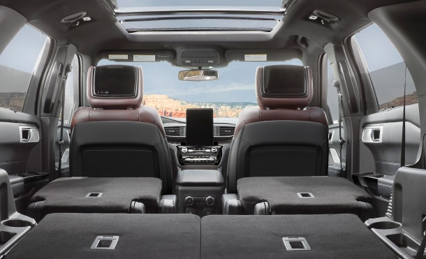 Enjoy the Large Interior Space for up to 7 Passengers in your 2023 Ford Explorer SUV