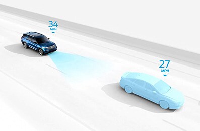 Discover the Safety provided by Pre-Collision Assist in 2025 Ford Explorer