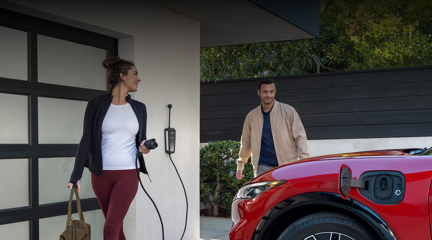 Charge the Battery of your 2024 Ford Mustang Mach-E SUV at Home and other Locations