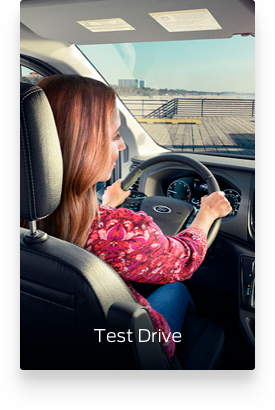 Request your Test Drive and get behind the wheel of the Car, SUV or Ford Pick Up you want