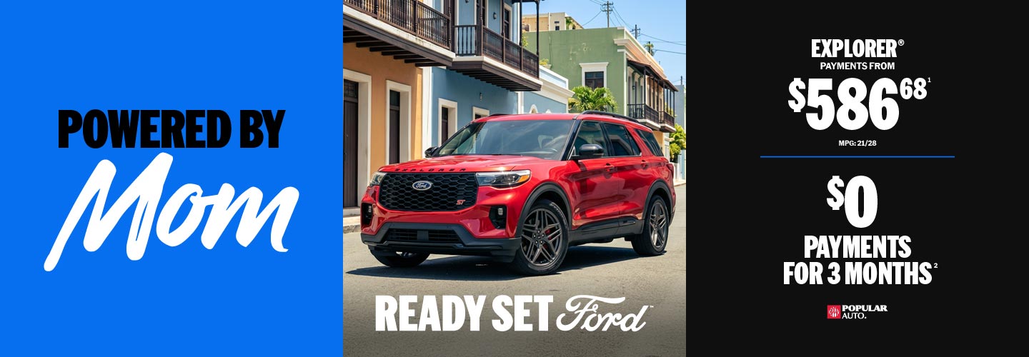 Buy the Ford Explorer pickup in Puerto Rico paying $586 per month