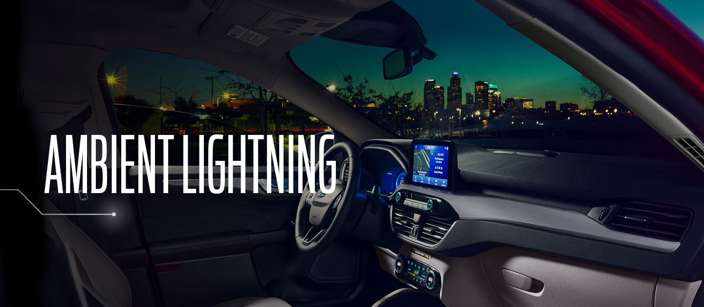 Learn about the Ford Ambient Lightning System and choose from seven available colors
