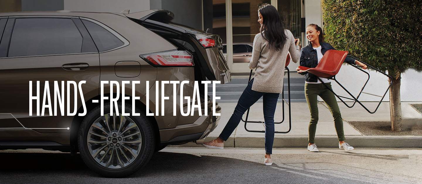 Learn about the Hands-Free Liftgate Technology equipped in Ford SUVs