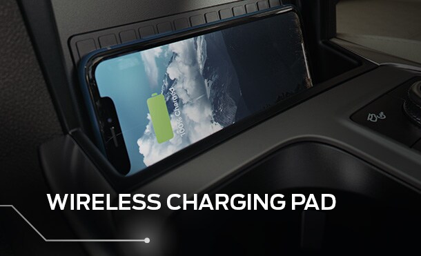 The Ford Wireless Charging Pad allows you to keep your devices connected and up to date