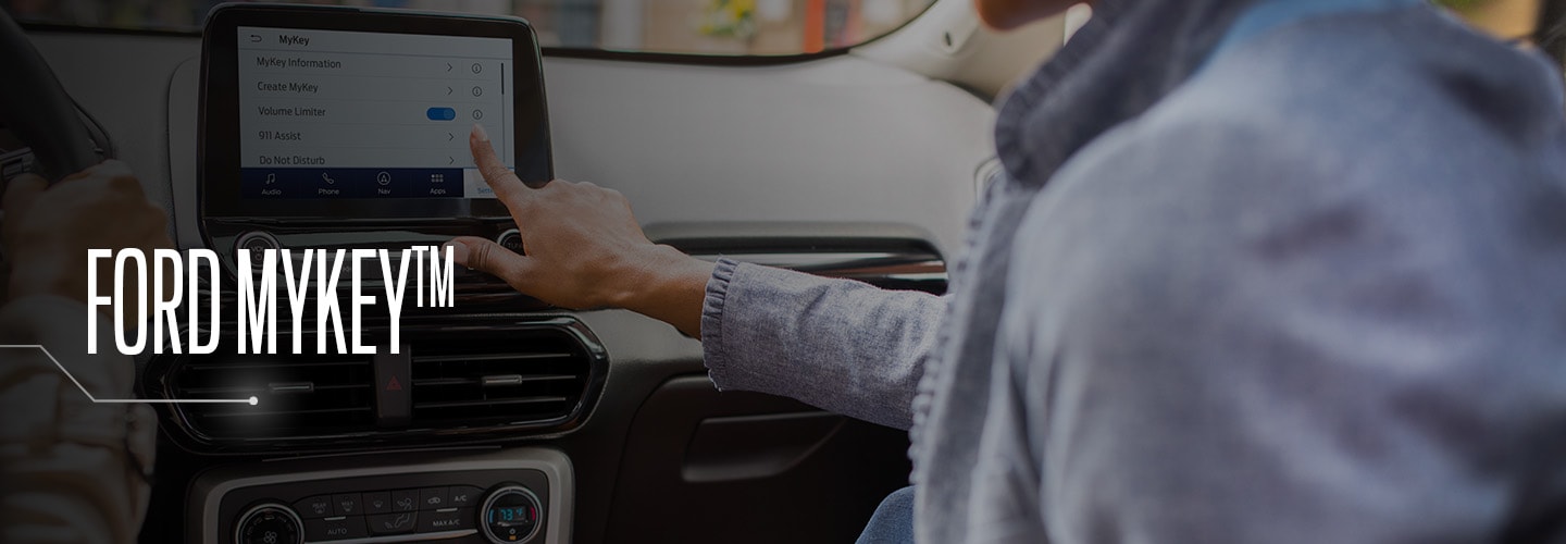 Ford MyKey the Technology that allows you to select the maximum speed limit of your Vehicle