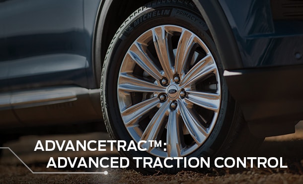 Ford AdvanceTrac Technology provides safe driving at high speeds