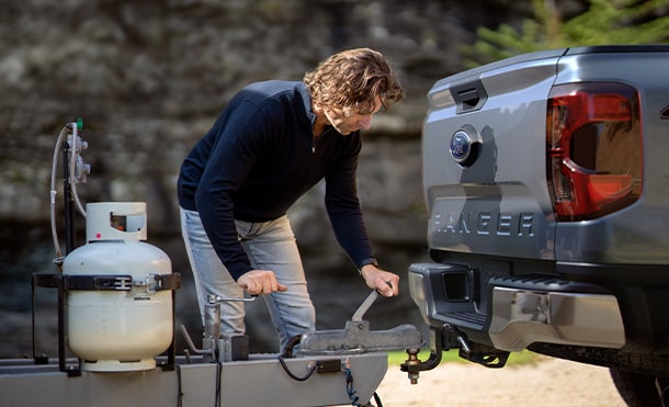 2024 Ford Ranger with Trailer Brakes and Pro Trailer Backup Assist. Discover it!