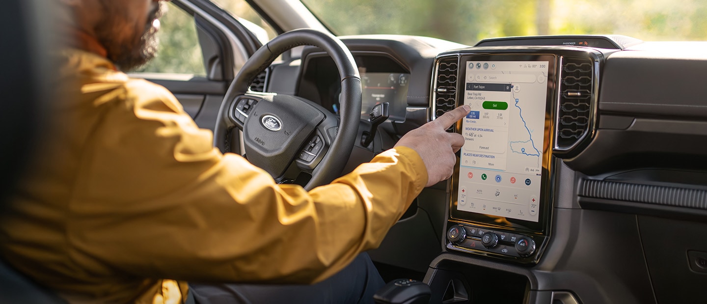 Discover Technologies and Assists equipped in the 2024 Ford Ranger Pickup