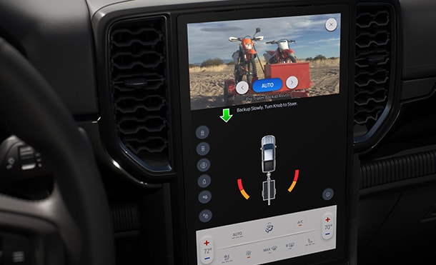 2024 Ford Ranger Equipped with Pro Trailer Backup Technological Assistance. Discover it!