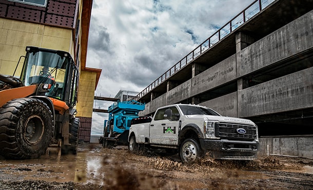 New 2024 Ford Super Duty F-250 Work Pickup Capable of Towing Large Heavy Loads