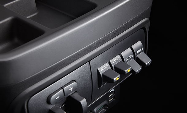 User-Defined Factory-Installed Upfitter Switches