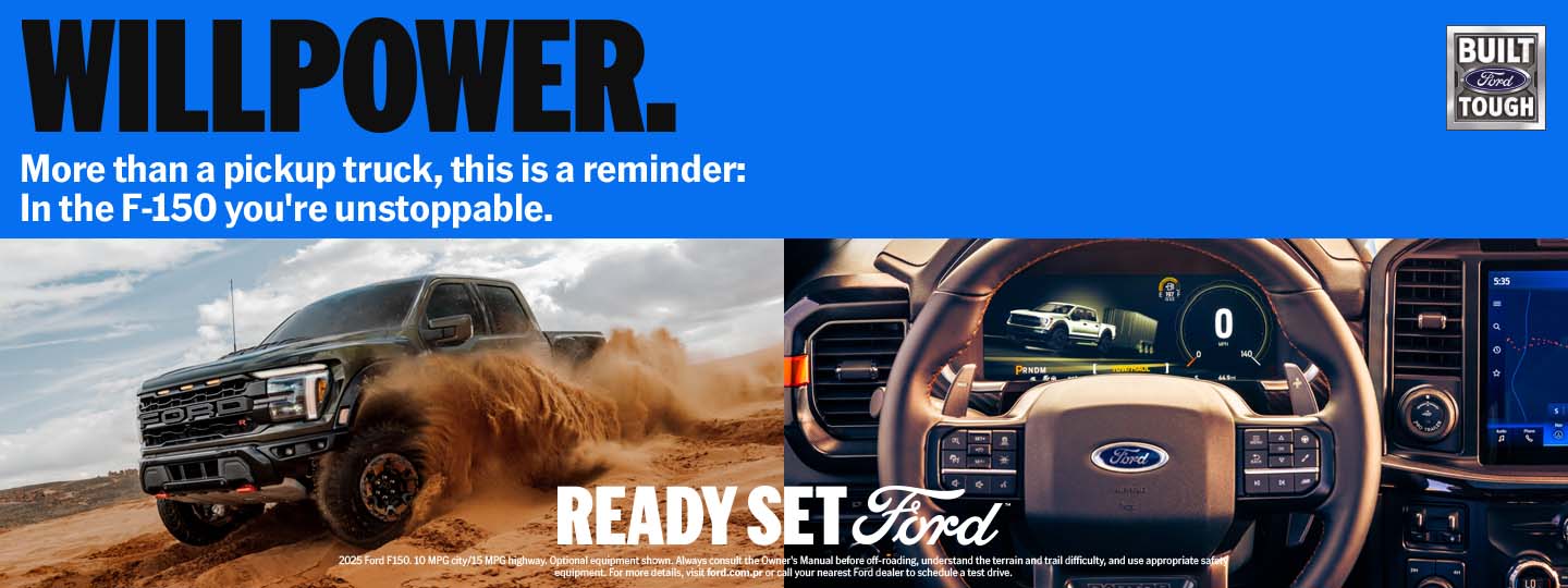 Learn about promotions, discounts, bonuses and payment options for Ford F-150 in Puerto Rico