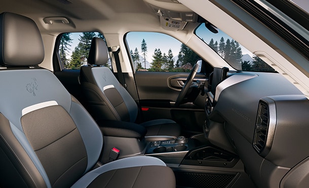 Ford Bronco Sport 2025 permite fácil limpieza de interiores, gracias a sus materiales