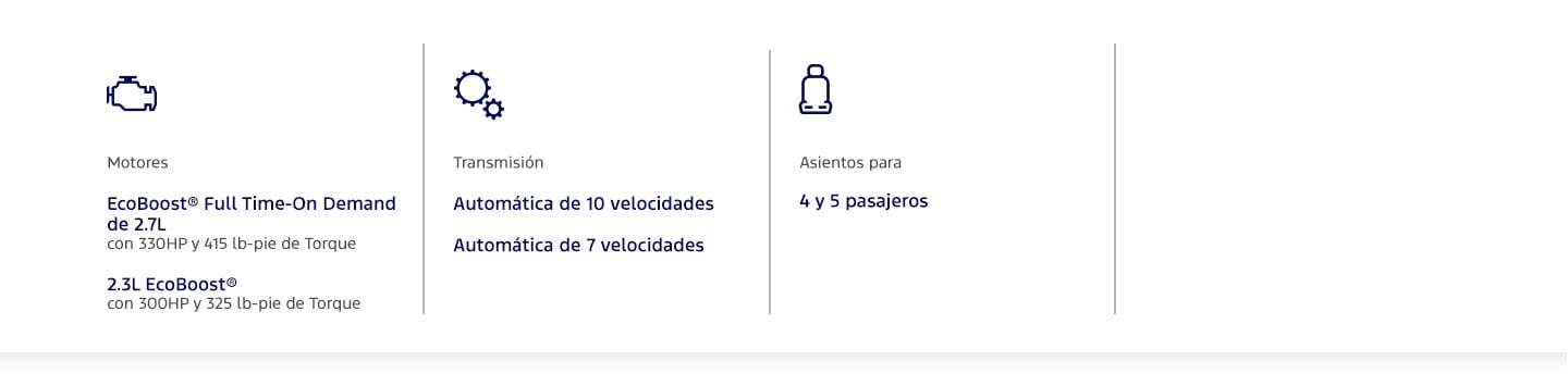 Conoce las Características de Ford Bronco 2025: Motor, Transmisión y Asientos para Pasajeros