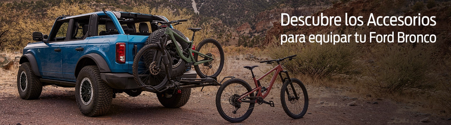 Descubre los Accesorios disponibles para el Vehículo Todoterreno Ford Bronco 2025 2 y 4 puertas