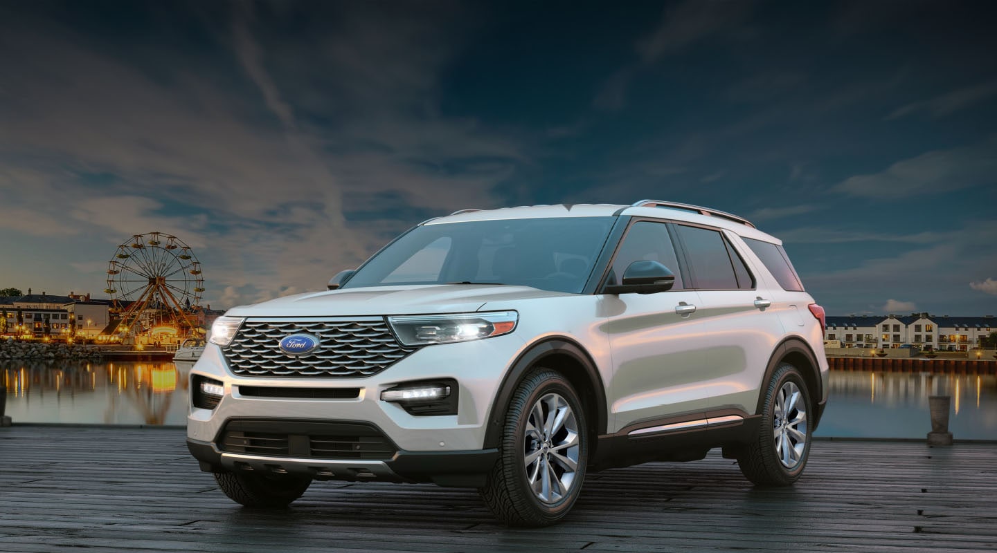 Conoce los Asombrosos Faros Delanteros LED que equipa la Camioneta SUV Ford Explorer 2023