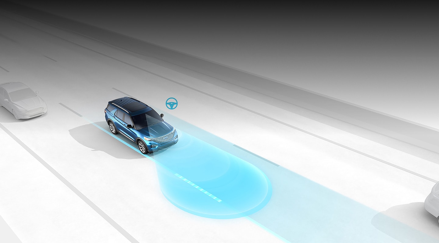 Descubre la Seguridad que brinda el Sistema de Preservación de Carril en Ford Explorer 2025