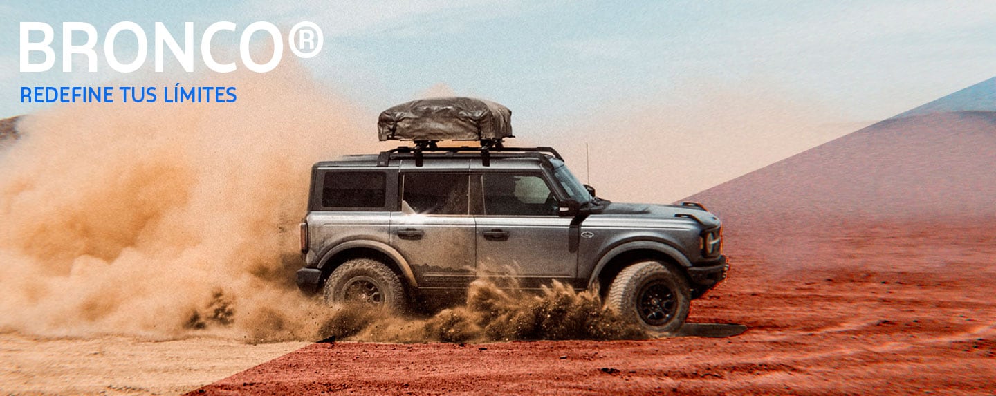 Ford Bronco es una SUV todoterreno para actividades al aire libre