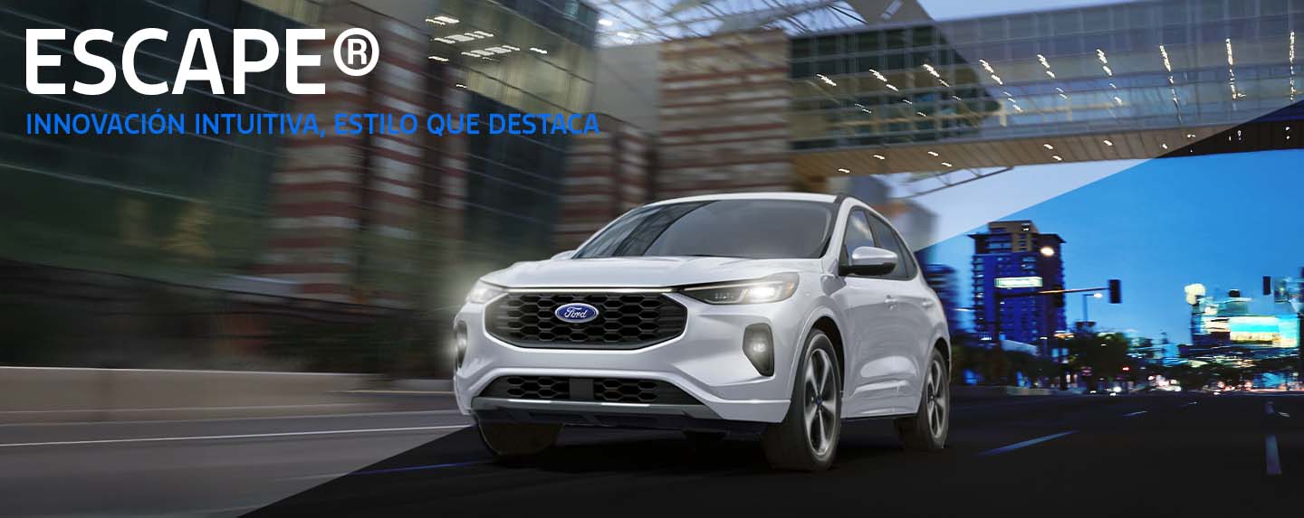 Ford Escape es una SUV moderna con tecnología para viajes dinámicos