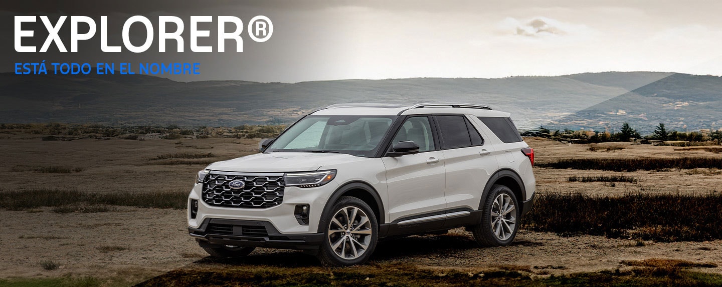 Ford Explorer, SUV espaciosa con tecnología para viajes al aire libre y por la ciudad