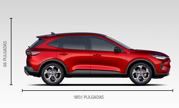 Conoce las medidas y dimensiones de la SUV Ford Escape, disponible en Puerto Rico