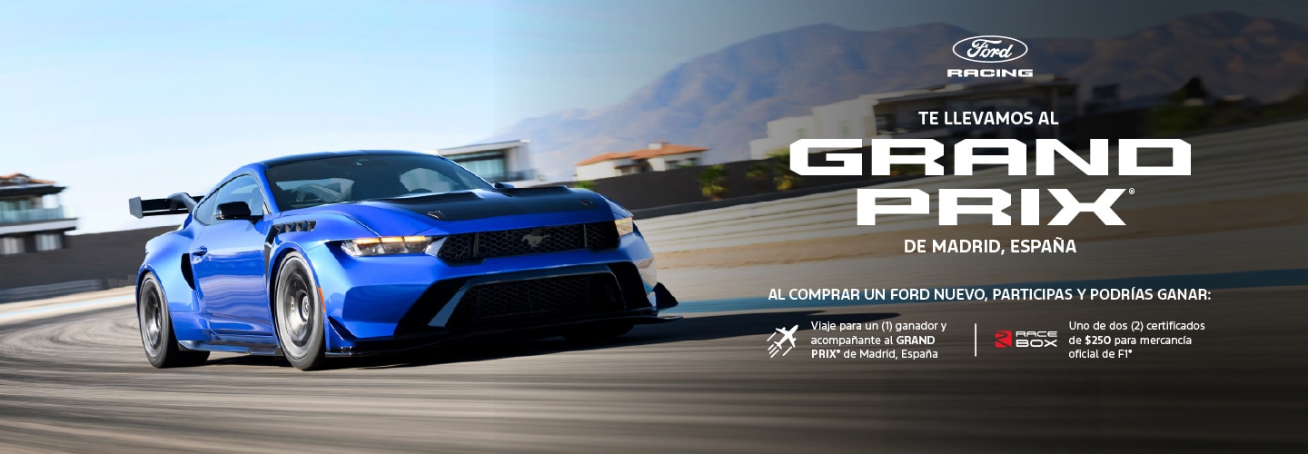 Viaja al Gran Premio de Madrid de la Fórmula 1 con Ford Puerto Rico. Participa