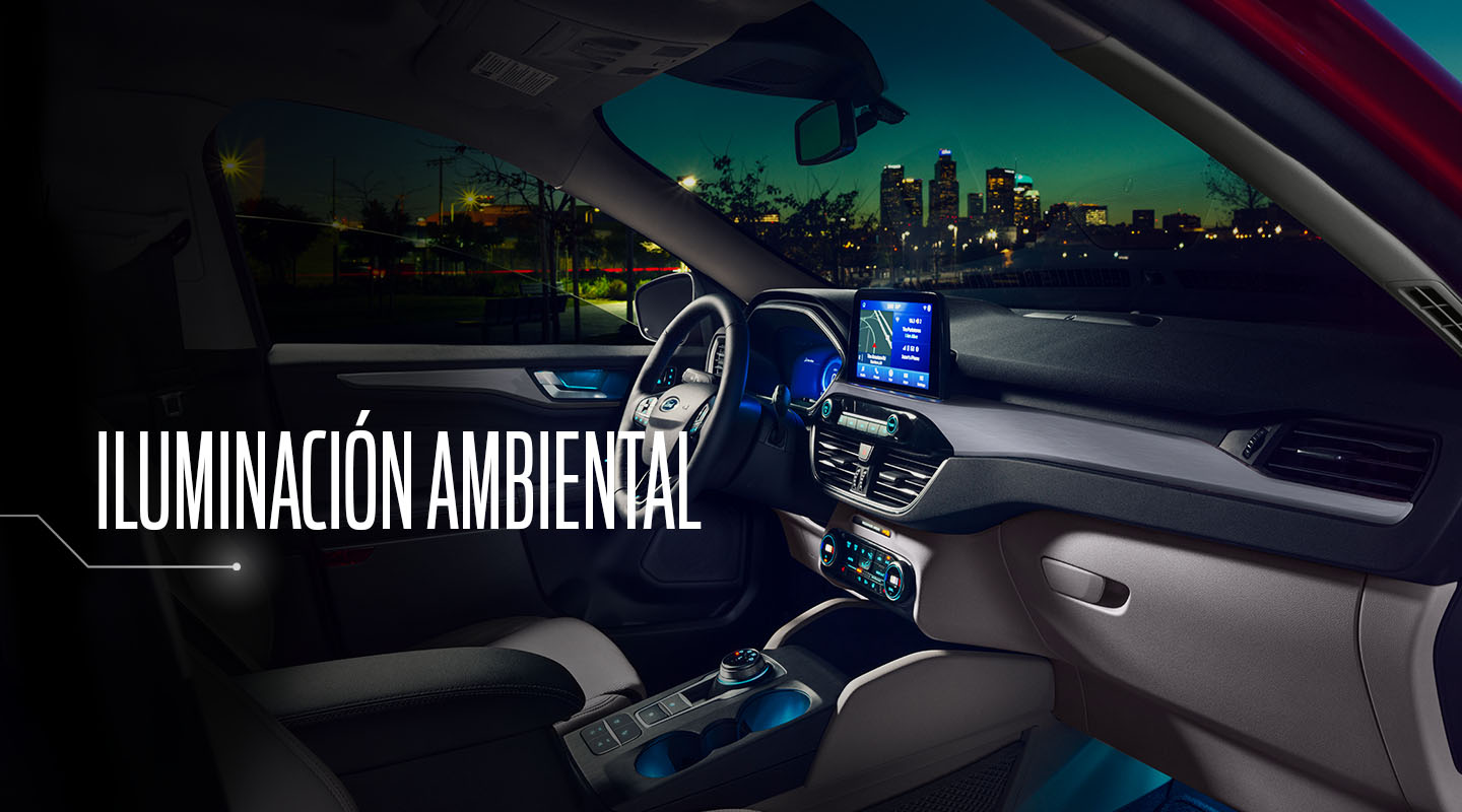 Conoce cómo personalizar la Iluminación Ambiental en el interior de tu Vehículo Ford