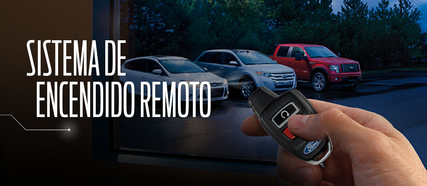 El Sistema Ford de Encendido Remoto permite arrancar el motor antes de subir al vehículo