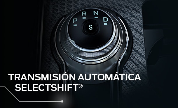 La Transmisión Automática SelectShift permite un rendimiento y eficiencia óptima del Vehículo Ford