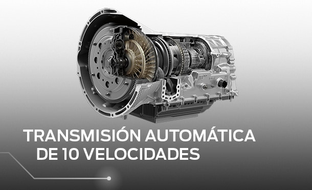Descubre la Transmisión Automática de 10 Velocidades Ford que mejora la capacidad de respuesta
