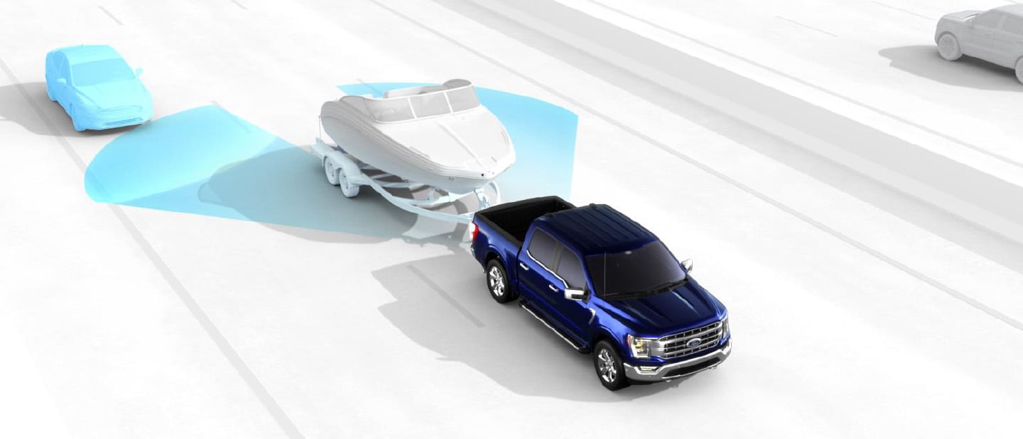 Descubre la Seguridad que brinda BLIS con Alerta de Tráfico Cruzado en Ford F-150 2023