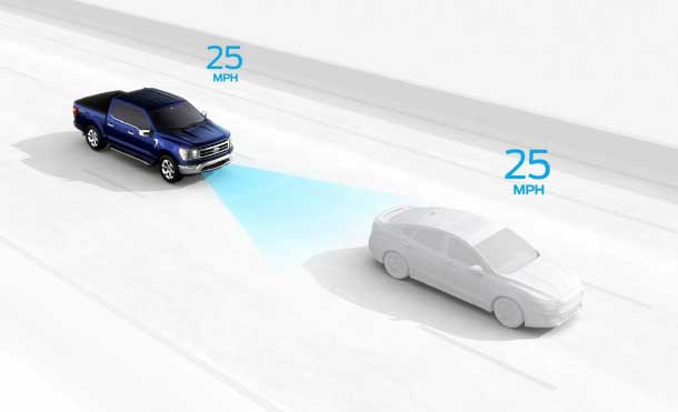 Descubre la Seguridad que brinda la Asistencia de Pre-Collision AEB en Ford F-150 2024