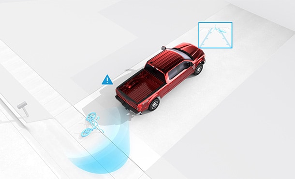 Cámara de Reversa equipada en la Nueva Ford Super Duty F250 2024 para Maniobras Sencillas