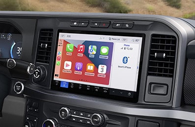 Conecta tus Dispositivos a Ford Super Duty F250 2024 con Apple CarPlay y Android Auto
